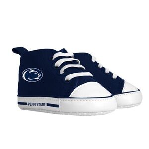 Penn State Nittany Lions Baby Booties, Navy, 0-6M